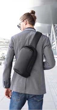 РЮКЗАК BANGE city на ОДНО ПЛЕЧЕ, USB-ОРГАНИЗАТОР