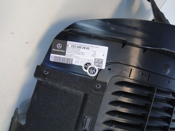 MERCEDES S TŘÍDA FACELIFT W222 17-20 PODBĚH PRAVÉ PŘEDNÍ