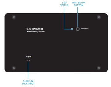 Интернет-радио Kbsound In Wall с Wi-Fi aux