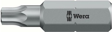 WERA Bit TORX 1/4 T15x25mm ciagliwo twardy BLACHA