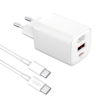 ŁADOWARKA SIECIOWA Z KABLEM ZASILACZ USB USB-C 30W