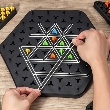 ТРЕУГОЛЬНАЯ ШАХМАТНАЯ НАСТОЛЬНАЯ ИГРА, ИНТЕРАКТИВНАЯ ИГРА PEGBOARD, НАСТОЛЬНЫЕ НАСТОЛЬНЫЕ ИГРЫ