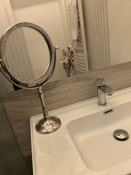 НАСТОЛЬНОЕ ЗЕРКАЛО МЕТАЛЛИЧЕСКОЕ ГЛАМУРНОЕ ДЕКОРАТИВНОЕ ЗЕРКАЛО