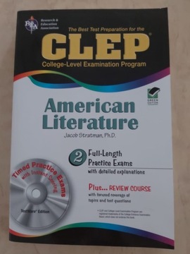American Literature clep college + cd Stratman