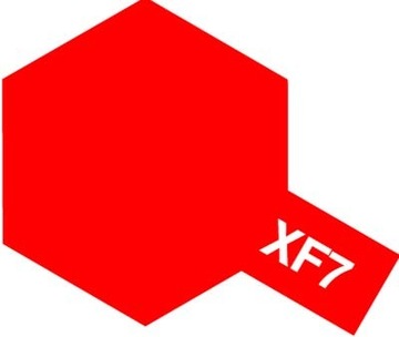 XF-7 Flat Red akryl 10ml Tamiya 81707