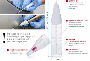 RAPITOGRAF RAPIDOGRAF СТИК ДЛЯ РЕТУШИРОВАНИЯ 2 в 1, 20 мл