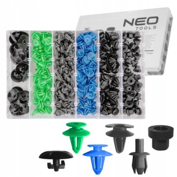 NEO SET НАБОР АВТОМОБИЛЬНЫХ ЗАЖИМОВ ДЛЯ OPEL 300 ШТ. ОРГАНАЙЗЕР 11-952