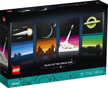 LEGO - IDEAS - OPOWIEŚCI Z CZASÓW WYŚCIGU KOSMICZNEGO - 21340