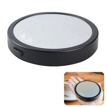 Подставка для чашек с электрическим подогревом, портативная, с питанием от USB, быстрая