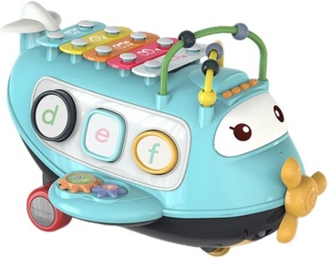 ИНТЕРАКТИВНЫЙ САМОЛЕТ НА СТРУНЕ КУЛЬМУЛЯРЫ СОРТЕР ДАТЧИКИ МЕЛОДИИ ЗВУКИ