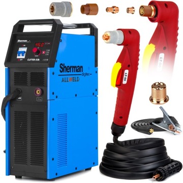 PRZECINARKA PLAZMOWA PLASMA SHEMRAN CUTTER 50K KOMPRESOR HF 45A 12MM 230V