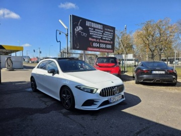 Mercedes Klasa A W177/V177 Hatchback 1.3 200 163KM 2020 Mercedes A 200 1.4 Turbo 163 KM, Skóra, Full LED,