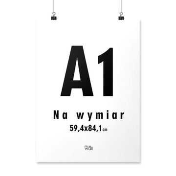 Plakat A1 59,4x84,1 cm Plakaty 84,1x59,4 cm Wydruk cyfrowy papier 200g