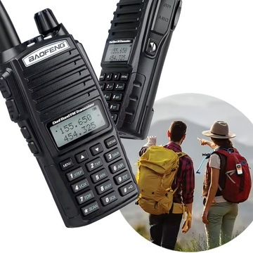 Baofeng EU82X 8W КОННЫЙ ПРИЦЕП SOLID Модернизированный UV-82 PMR446 LONG RANGE