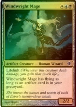 MTG Windwright Mage FOIL ALA