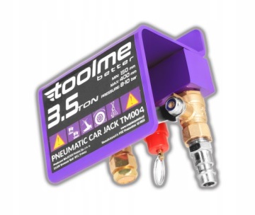 ПНЕВМАТИЧЕСКИЙ АВТОМОБИЛЬНЫЙ ПОДЪЕМНИК СНЕГОВИК 3,5 Т 3500 кг лягушка Toolme TM004