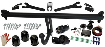 KOMPLETNÍ HAK+MODUL7PIN13P TOYOTA C-HR 2016-25 1 I+FL+HYBRID WIAZKA+ADAPTER