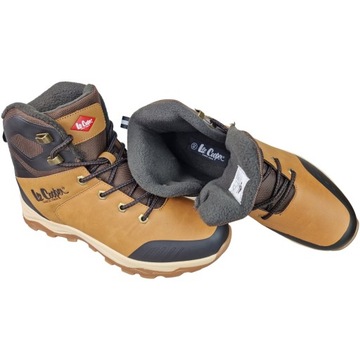 Buty Trekkingowe Męskie zimowe ocieplane wysokie botki Lee Cooper 2046M 45