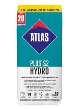 ATLAS PLUS S2 HYDRO KLEJ DO PŁYTEK I HYDROIZOLACJA