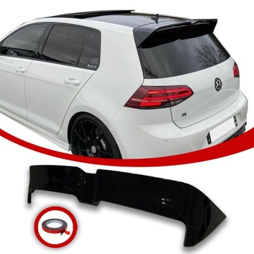 GOLF 7-7,5 STANDARD LOTKA SPOILER SPOJLER CZARNY POŁYSK