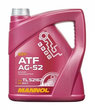 OLEJ MANNOL 8211 ATF AG52 4L PRZEKŁADNIOWY VW AUDI MB
