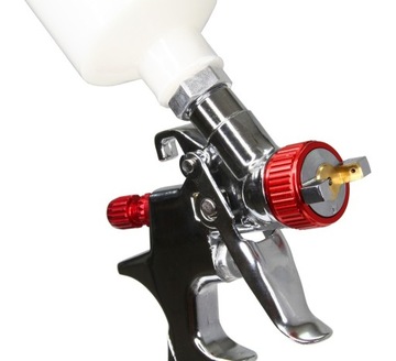 PISTOLET DO MALOWANIA LAKIERNICZY MINI 0,8 CHROM