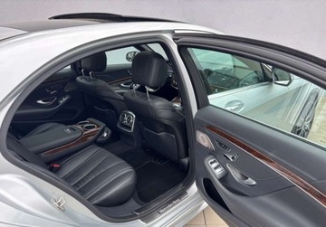 Mercedes Klasa S W222 Limuzyna 350 Blue TEC 258KM 2014 Mercedes-Benz Klasa S 350 BlueTec 4-Matic L Salon PL panorama pneumatyka B, zdjęcie 10