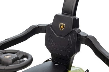 Lamborghini QLS-996T Green Ride-On с коляской