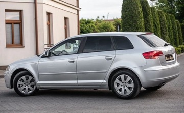 Audi A3 8P Hatchback 3d 1.9 TDI 105KM 2005 Audi A3 Sportback 1.9TDI 105KM Climatron Alu Full Serwis Aso NOWY ROZRZAD, zdjęcie 9