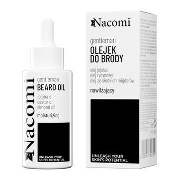 Olejek do brody i zarostu 40ml Nacomi