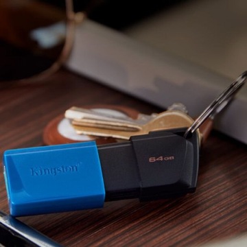 Флеш-накопитель Data Traveler Exodia M, 128 ГБ, USB3.2 Gen1