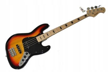 HARLEY BENTON JB-75MN SB nowa gitara basowa ustawiona lutniczo