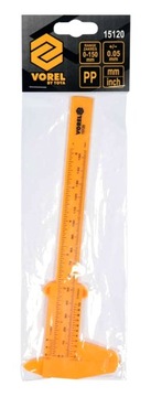 ПЛАСТИКОВЫЙ СУППОРТ 150ММ, ТОЧНОСТЬ 0,05ММ