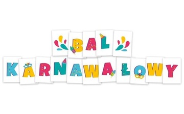 LITERY DEKORACYJNE - BAL KARNAWAŁOWY 16EL