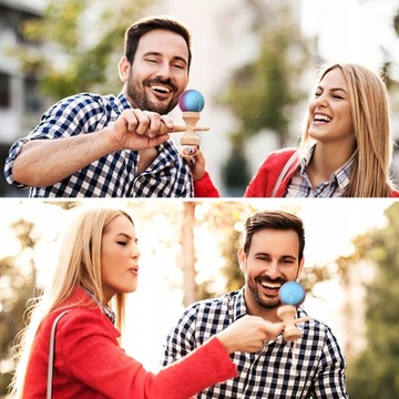1 PC Drewniany Kendama Zabawki Rzuć i Catch Ball