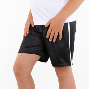 Короткие спортивные шорты на бандах PE [R 134]