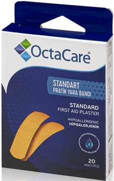 PLASTRY UNIWERSALNE WODOODPORNE PLASTER HIPOALERGICZNY CIELISTY 20SZT