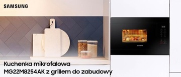 Kuchenka mikrofalowa do zabudowy Samsung MG22M8254AK