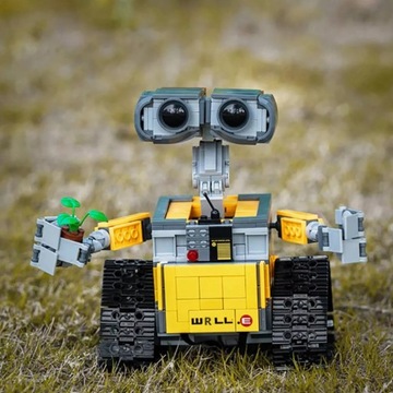 Zabawki Klocki Konstrukcyjne Robot WALL-E Puzzle Budowlane Model Z Klocków