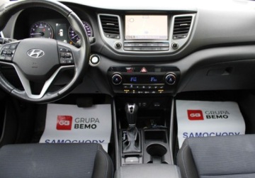 Hyundai Tucson III SUV 1.6 T-GDI 177KM 2018 Hyundai Tucson 1.6 T-GDi7DCT AWD Style Nawigacja SalonPL SerwisASO FVmarza, zdjęcie 15