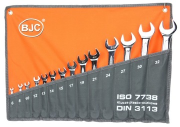 Рожковые ключи BJC 6-32 CrV, НАБОР THICK