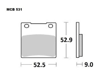 ЗАДНИЕ ТОРМОЗНЫЕ КОЛОДКИ KAWASAKI ZX-12R ZX-7R NINJA