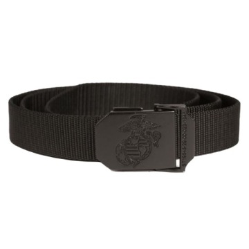 Поясной ремень Mil-Tec USMC Tactical Military Belt Strap Black +GR.