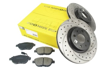 Tarcze TUNING 284mm Klocki PRZÓD Fiat GRANDE PUNTO