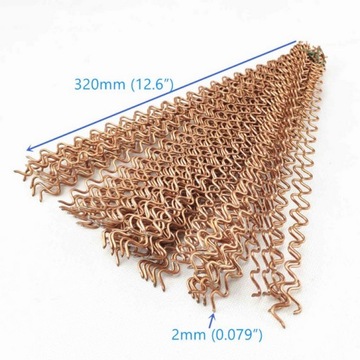 Аппарат для сварки гофрированной проволоки для споттера SPOTTER, 50 шт., длинные