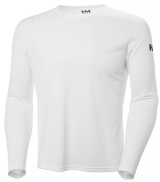 Футболка Helly Hansen Tech Crew LS техническая, размер 2XL, белая