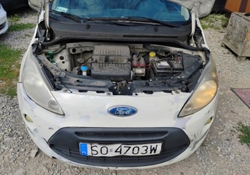 Ford Ka III 1.2 Duratec 69KM 2009 Ford KA 2009r, 1.2 Benzyna. Delikatnie uszkodzony przod. Jezdzi. 1.2 70KM, zdjęcie 4