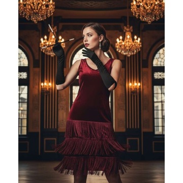 длинные ЧЁРНЫЕ ПЕРЧАТКИ, ВЕДЬМА, костюм вампира на ХЭЛЛОУИН, 40 см