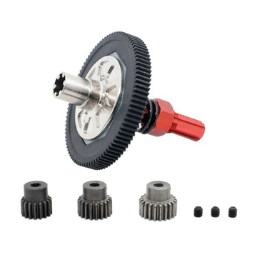Metalowy samochód RC 17T / 19T / 21T Zestaw