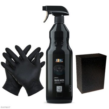 ADBL BLACK WATER 1L ПРОМЫВКА ДЛЯ ШИН + АППЛИКАТОР